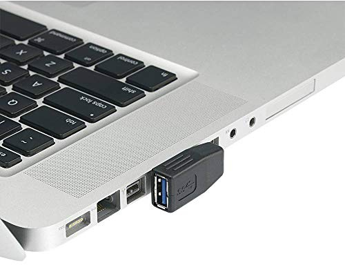 Renkforce USB 3.0 Adapter A-Stecker zu A-Buchse 90° seitlich nach Links gewinkelt