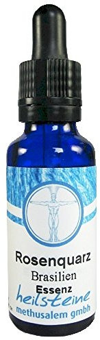 Rosenquarz (Brasilien) Edelstein ESSENZ 50ml alkoholkonserviert mit Anleitung + Täschchen