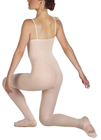 Bodytight Ballett Damen Tight Tanz Fitness LongBody SM nude