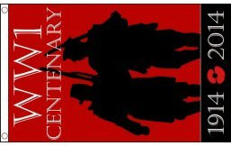 World War One Cetenary Drapeau – British militaire