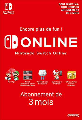 Abonnement Nintendo Switch Online - 3 Mois | Nintendo Switch - Version digitale/code | Code jeu à télécharger