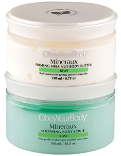Obey Your Body Set 1 x Shea Body Butter und 1x Body Scrub Obeyyourbody Duft Kiwi