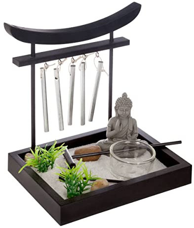 Atmosphera - Zen-Garten - 15x16-5 cm - Mehrfarbig