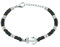 Sector No Limits Bracciale da uomo, Collezione MARINE, lunghezza 21 cm, in acciaio, PVD marrone e PVD nero - SADQ41