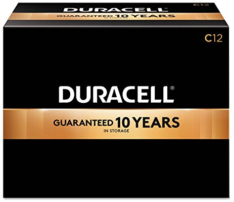 Duracell PGD MN1400 Coppertop Battery, Alkaline, C Size (Pack of 72)