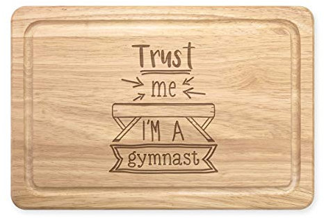 Trust Me I'M A Turner Rechteckig Holz Schneidebrett