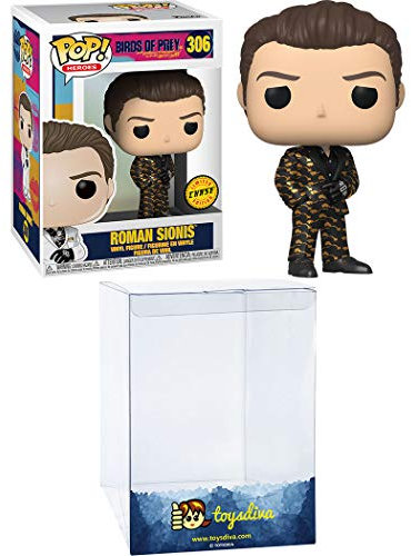 Roman Sionis (Chase): Funk?o Pop! Heroes Vinyl Figure Bundle with 1 Compatible 'ToysDiva' Graphic Protector (306 - 44374