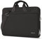 MOSISO 360 Protective Laptop Bag 16 inch, 15-15.6 inch Laptop Shoulder Bag Compatible with MacBook Air 15 M4 M3 M2/Pro 16, HP, Dell, Lenovo, Asus, Matching Color Sleeve with Belt, Black