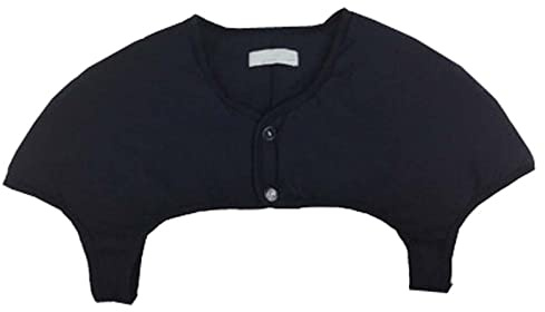 Thicker Shoulder & Neck Warmer for Arthritis, Shoulder & Neck Pain Relief - Shoulder Supports, Black