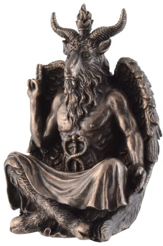 Baphomet bei Einer Meditation - bronziert by Veronese