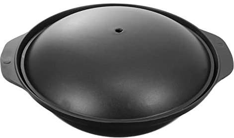 Cacerola de Aluminio Fundido Antiadherente Cacerola de Arroz con Pollo Guisado Amarillo de Cm Olla de Ahorro de Energía Ollas Y Sartenes