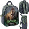 PASO PP23DZ-565, Schulrucksack Dinosaur, Multicolor