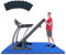 WORDFUN Home Bodenschutz Bodenmatte, Antirutschmatte, Fitnessgerätematte, Laufband Matte, Trainingsmatte, Antivibrations, Schalldämmend, Übungsmatte Für Heimtrainer, Crosstrainer, Rudergerät