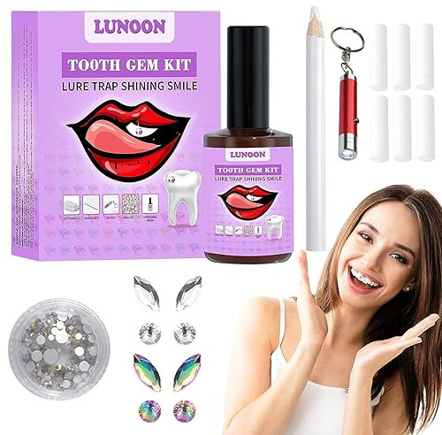 Zahnschmuck Set Mit Kleber Zahn Edelstein Set Tooth Gem Zahnstein Schmuck Diy Zahn Edelstein Zahnstein Schmuck Für Reflektierende Zahnverzierungs-Dekoration Mit 2 Paar Schmetterlingsförmiger Diamant