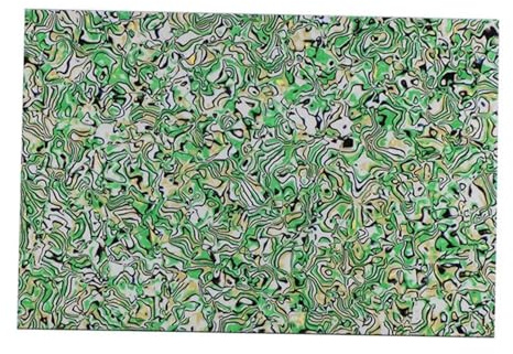 44X29cm Elektrische Material Scratchplate Gitarre Pickguard Protable Nützliche Praktische(Green B)