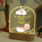 uniqicon Taufe Geschenk, Kinder Nachtlicht, Kinder Taufgeschenk für Mädchen, Nachttischlampe Kinder Mit 8 Löschbaren Stiften, Personalisierte Geschenke Mädchen