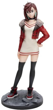 Ciyoulio Coole Anime Figuren Dandadan Okarun Momo Ayase Figur 21 cm, Dan Da Dan Anime Modell Figuren Desktop Anime Skulptur Geschenk Manga Statue Deko