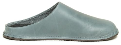 Gottstein - Leather Loafer Pantoffeln – Hausschuhe aus Echtleder, Weiche Filz-Innensohle, Rutschfeste Sohle, Eleganter Look
