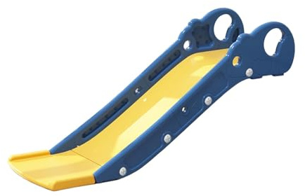 Amagogo Toboggan pour Enfants, Escalade pour Enfants, antidérapant, Robuste, Stable, Aire de Jeux pour canapé, lit, Chambre à Coucher intérieure, Bleu