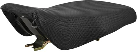 BRIGHTFUFU Siège de Remplacement pour Moto 49cc en Éponge Noir | Modification pour Moto et Quad, Installation Facile, Finition Soignée, Améliore le Confort Performance