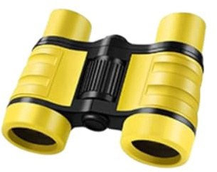 YIXANNX Personalisiertes, stoßfestes Fernglas für Kinder für interaktives Abenteuer, intelligentes Spielzeug, pädagogisch, tragbar, Spaß, effizient, Gelb