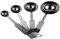 Städter 509207 Messlöffel Set, 4-teilig, Silber, 1 - Pack