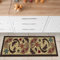 Ottomanson Sara's Kitchen-Kollektion Teppichläufer mit rutschfester Gummirückseite und Paisley-Design, 50 cm x 150 cm, Beige