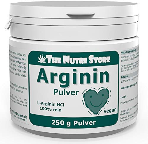 Arginin HCl 100 % rein Pulver 250 g - vegan