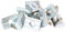 10x Nutenstein einschwenkbar mit Feder Nut 8 - Typ B - M8 mit Steg, Stahl
