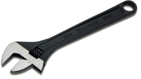 Williams 13606A Black Adjustable Wrench 6