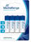 MediaRange MRBAT104 Mignon AA|LR6- Pilas alcalinas no recargables 1,5 V, AA, Color Blanco y Azul