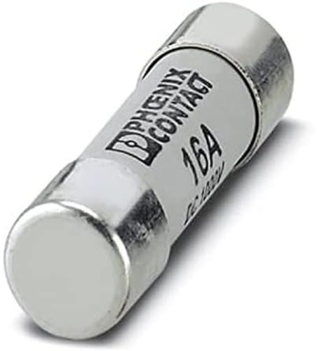 PHOENIX CONTACT FUSE 10.3X38 16A PV fuse, 10.3 mm x 38 mm, up to 1000 V DC, 16A gPV characteristic, Pack of 1