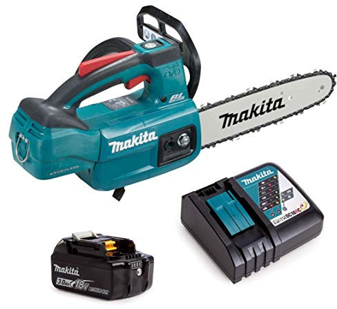 Makita DUC254RF 18v LXT Cordless Brushless 25cm Chainsaw Top Handle 1 x 3.0ah