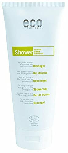 eco cosmetics Duschgel mit grünem Tee und Granatapfel (2 x 200 ml)