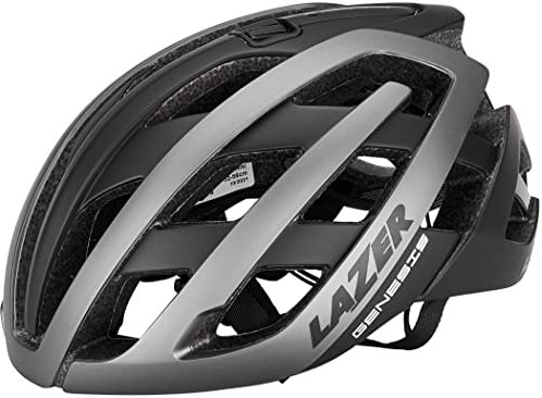 Lazer Casco Genesis Titanio Mate (M) Helm, Schwarz (Titanium matt), M