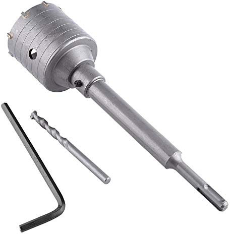 Sierra perforadora de pared Ø 65 mm, broca perforadora 200 mm SDS Plus vástago hormigón cemento piedra taladro núcleo