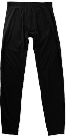 Polarmax Men's Merino Wool Tight Midweight Relaxed Fit Base Layer - Black, Small