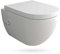 Alpenberger WC Spülrandlos | Toilette mit Bidet Funktion | Dusch WC Set | Hänge WC mit Schallschutz & Armatur | Toilettendeckel mit Absenkautomatik | Passend Geberit
