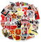 50 Stücke Gemischte Sowjetunion Stalin Ussr Cccp-aufkleber Für Skateboard-gepäck Laptop-gitarre Lustiger Graffiti-aufkleber