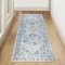 Famibay Teppich Läufer Flur rutschfest 65x180cm Teppichläufer Flur Lang Flurläufer Waschbar Vintage Teppich Küchenläufer für Eingang Flur Küche Schlafzimmer Wohnzimmer