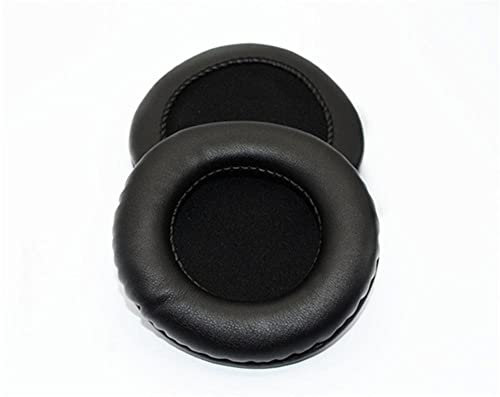 VKMKV 1 Pair Replacement Foam Ear Pads Cushion Earpads Pillow Cover Cups Repair Parts for JBL E45 BT Headphones Headset (Color : Black)