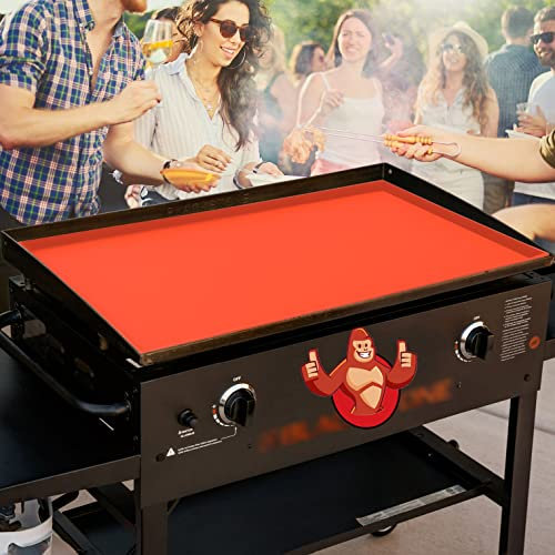 71,1 cm Silikonmatte für Blackstone Grillplatte, 100% Silikon-Schutzmatte für Blackstone, strapazierfähig/antihaftbeschichtet/wiederverwendbar, lebensmittelechtes Silikon, schützt Ihre Grillplatte vor
