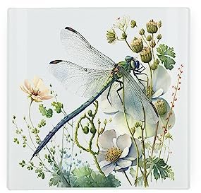 Glass Hot Pot Stand - Trivet Mat Green Heat Resistant Multi-Purpose Non-slip Table Place Mats for Hot Pot Holder, Pans, Dishes, Spoon rest, Coasters for Kitchen Cooking & Dining 20cm x 20cm (8 x 8)