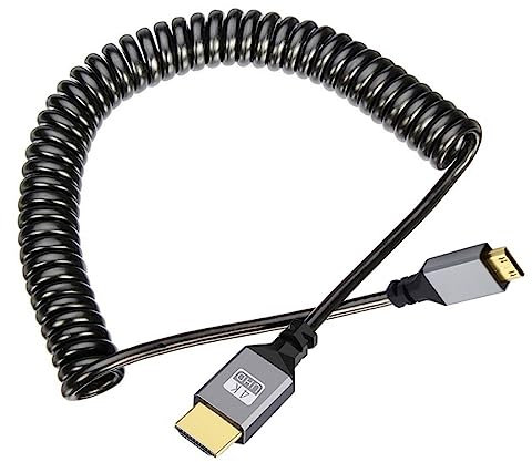 chenyang Cavo a spirale da HDMI 1.4 a mini HDMI 4K 60hz