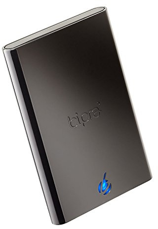 Bipra S2 Externe Festplatte (6,35 cm, USB 2.0, NTFS, 1 TB, SSD) Schwarz