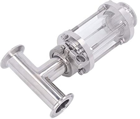 Raccordo a T triplo morsetto a 3 vie in acciaio inossidabile 304 per tubazioni a triplo morsetto a T (60)