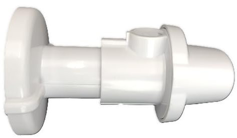 Wasserhahnkappen-Ventilabdeckung – Upgrade Badezimmer Dekor mit auslaufsicherer TapCap dekorative Ventilabdeckung – WC-abgewinkelte Wandabsperrventile mit Wasserhahnkappe für WC-Ventilabdeckung (1,