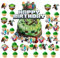 25pcs Cake Decorations, 1 Large Happy Birthday Topper Toppers Happy Birthday for Kids (NTN) (NTN)
