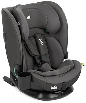 Joie i-Bold R129 i-Size Kindersitz, 15 Monate–12 Jahre (76–150cm), Thunder | Autositz mit Seitenaufprallschutz, GrowTogether™ Kopfstütze und ISOFIX für maximale Sicherheit unterwegs.
