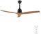 Cecotec - Ventilatori da Soffitto EnergySilence Aero 5270 DarkWood - 40 W, Diametro 132 cm, Telecomando, Timer Fino a 8 Ore, 6 Velocità, 3 Pale, Estate/Inverno, Altezza Regolabile